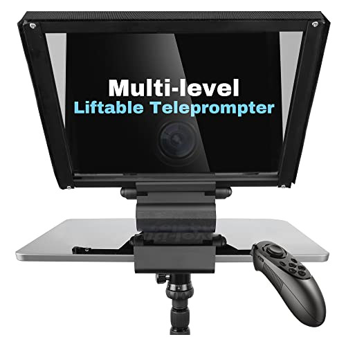 Teleprompter I7 De 1/2 Pulgadas Con Mando A Distancia, Ajust