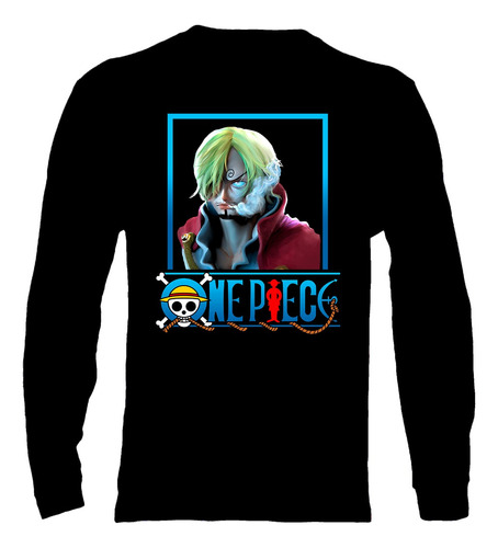 Polera Manga Larga One Piece - Ver 14 - Vale Gamess