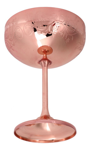 Auricular L Flower, Copa De Vino De Metal Cobre, Copa De Cha