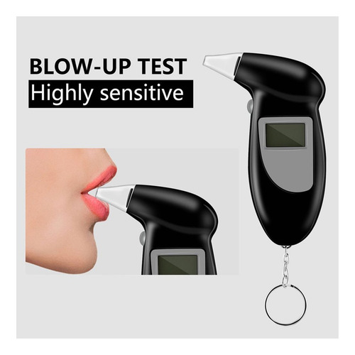 Tester De Alcohol Breaty Analyzer Analyzer Detector Prueba
