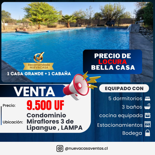 Parcela En Condominio Miraflores 3 De Lipangue, Lampa, 5d3b