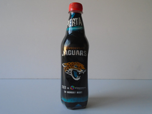 Jaguars Pepsi Kick Despierta Nfl Botella 2014