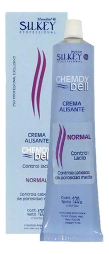 Alisado Chemdy Bell Silkey Cabello Profesional Unidad X120g Fuerza Normal