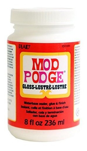 Mod Podge  Sellador A Base De Agua Pegamento Y Acabado 8 Onz