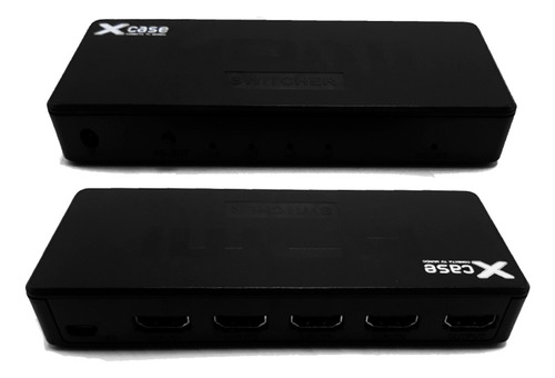 Switch Hdmi Xcase De 4x1 Formato 4k 3d Negro