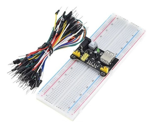 Placa Prueba Mb-102 Fuente Protoboard, Kit S/placa, Arduino 