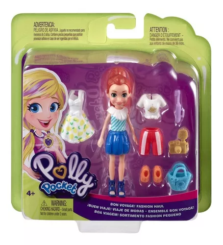 Juguete Niña Muñeca Polly Pocket Mattel Lila / Shani Febo - FEBO