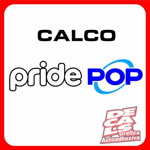 Calco Pride Pop De Kia