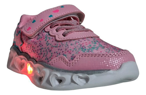 Zapatillas Para Niñas Divertida Iluminación A Cada Paso