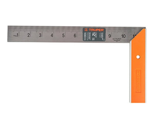 Escuadra P/ Carpintero 12 Truper Acero Con Mango D Aluminio