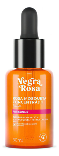 Aceite facial concentrado de rosa mosqueta rosa negra 30 ml