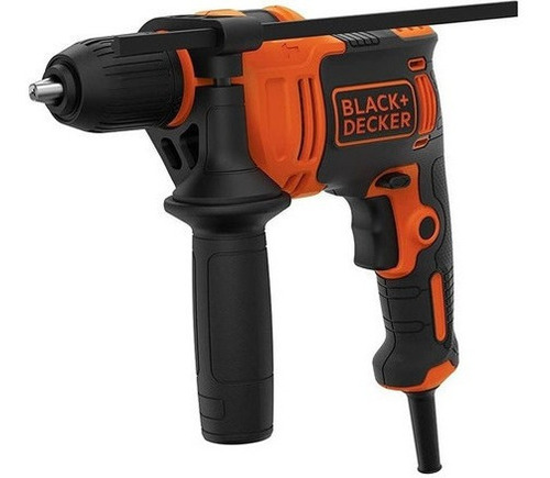 Black Y Decker Behd201 - Taladro Con Cable Color Negro Y Roj Color Negro Y Naranja 110v/220v