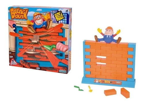 Juego De Mesa Breack Out Derriba El Muro Ladrillos  Ditoys 