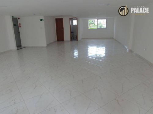 Apartamento Com 1 Dormitório À Venda, 67 M² Por R$ 402.000,00 - Canto Do Forte - Praia Grande/sp - Ap2012