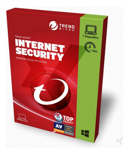 Antivirus Trend Micro Internet Security 1 Año 1 Dispositivo