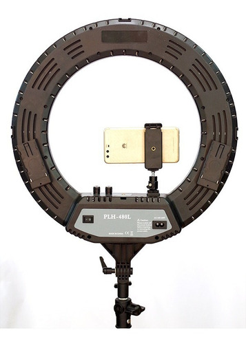 Ring Light 18p 80w 46 Cm 480 Led Grande + Tripe 2 Mt C/nota
