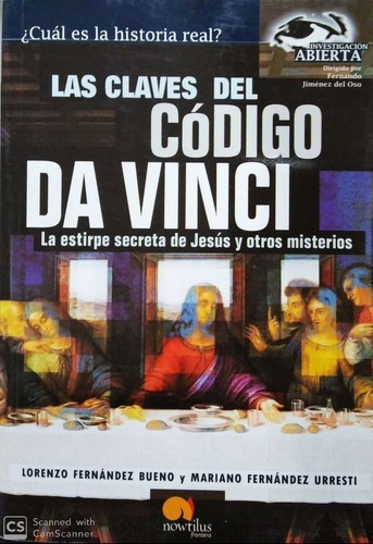 Las Claves Del Codigo Da Vinci : La Estirpe Secreta De Jesu (Usado)