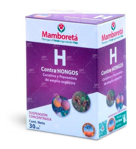 Mamboretá Insecticida Funguicida H Para Hongos 30ml