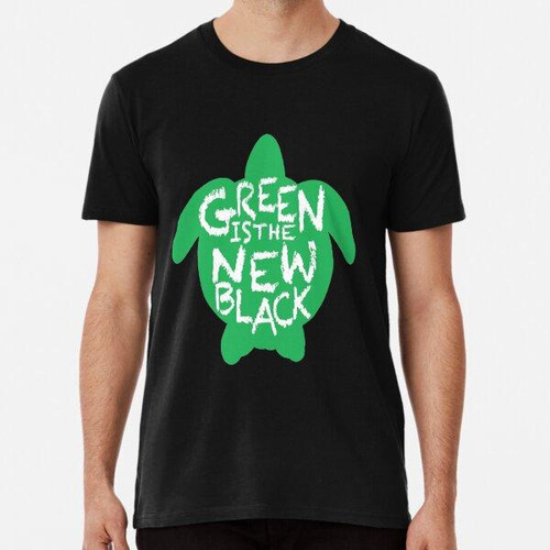 Remera Green Is The New Black Algodon Premium