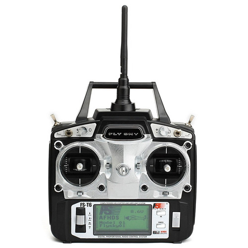Flysky 2,4 Ghz 6 Transmisor Digital De Canal Y Receptor De R