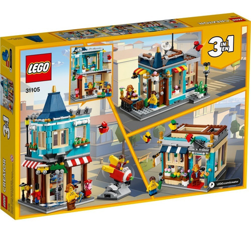 kit Lego Creator 3 en 1 554 piezas 31105