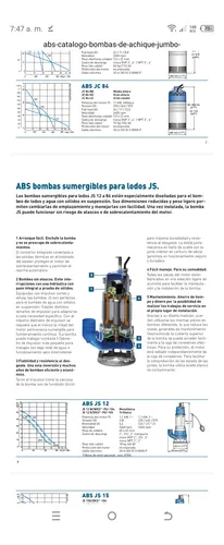 Bomba De Achique Abs (Usado)
