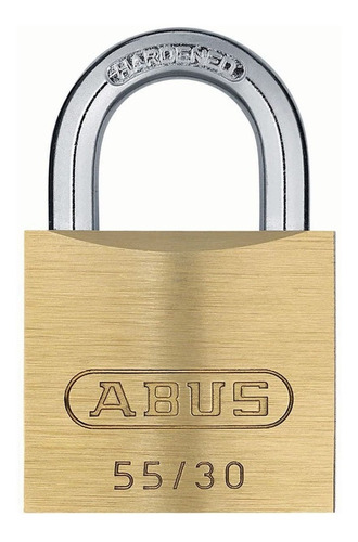 Abus (55-30) Candado Laton Arco Endurecido Mod 55/30