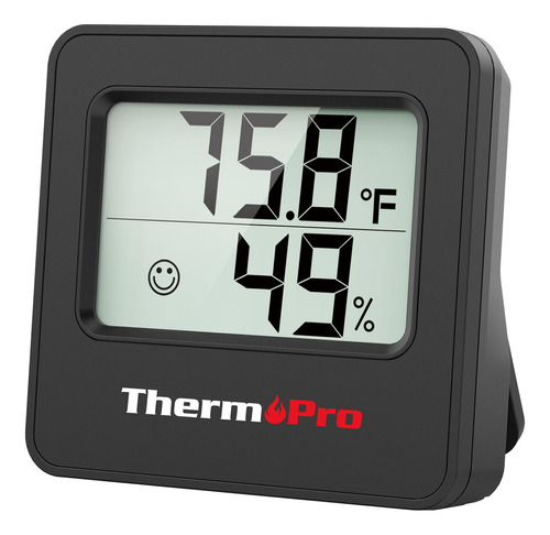 Thermopro Tp157 - Termometro Higrometro Interior Para El Hog