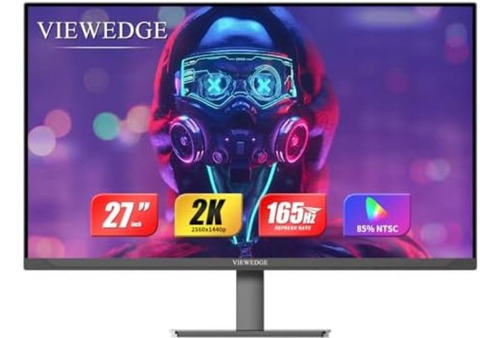 Monitor Para Juegos Viewedge De 27 Pulgadas, 1440p, 165 Hz (