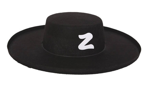 Sombrero Gorro Zorro Disfraz Adulto Halloween X1 U