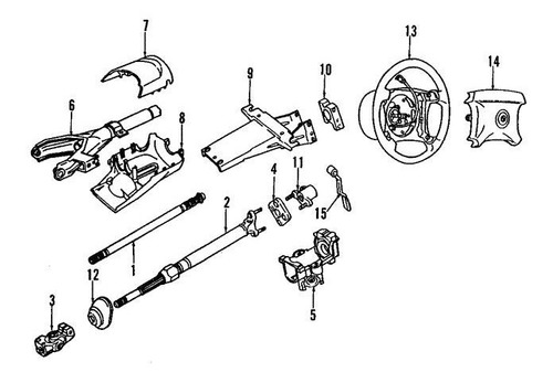 Revestimiento Superior De La Columna De Direccion Bmw E32