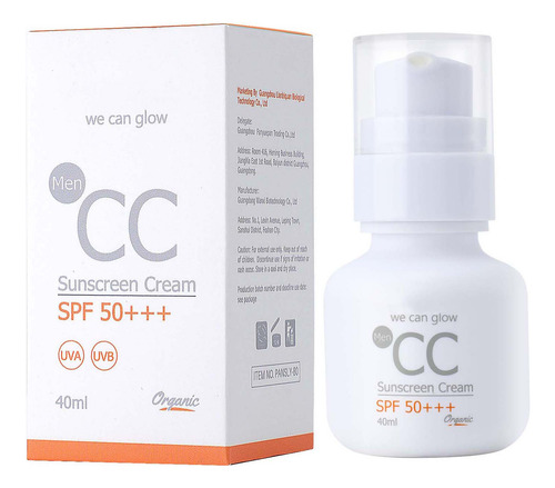 Crema De Maquillaje Facial Refrescante B Para Hombre Oil Con