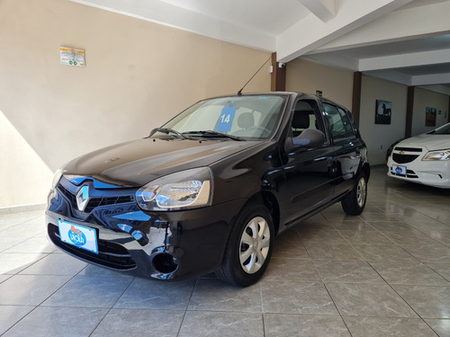 Imagem 2 de 9 de Renault Clio Expression 1.0 Preto 2014
