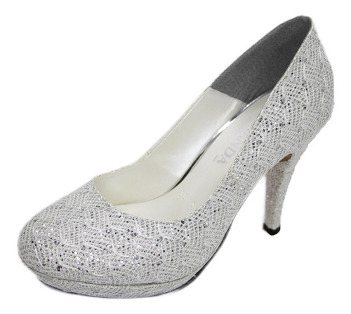 Zapatilla Mujer Vestir Plata D Marco - Manolo 266-1/2