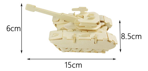 Kits De Construcción 3d Decoración De Escritorio Tanque