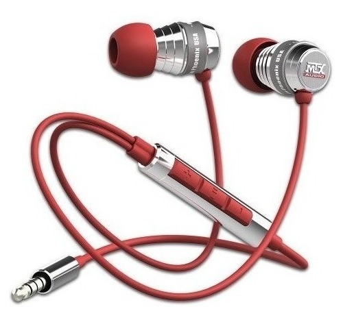 Mtx Audio Ix2red Street Audio In Ear Acoustic Monitors Red