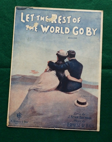 1919 Partitura Antigua Musica Usa Let The Rest The World   