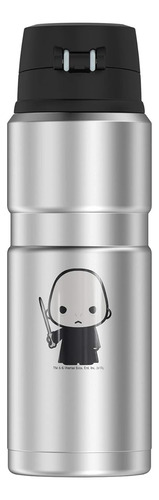 Termo Harry Potter Voldemort Acero Inoxidable Gris