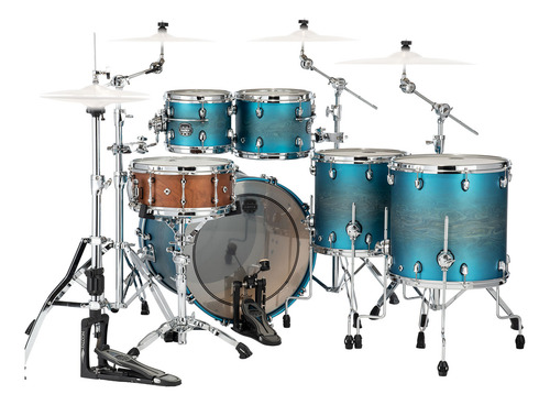 Batería Saturn Evolution Hybrid 6 Pzs Color Azure Burst Sev6 Color Azure Burst