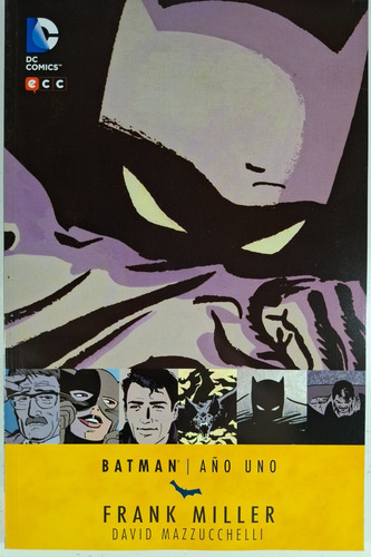 Batman Año Uno- Frank Miller / Mazzucchelli - Ecc Dc Comics