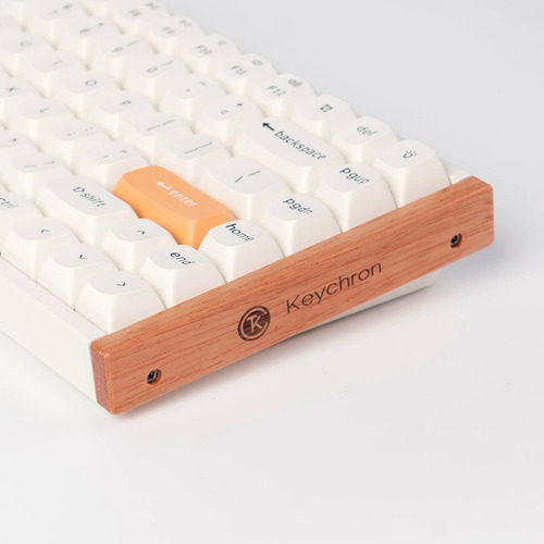 Teclado Mecanico Gamer Magnetico Keychron K2 He Special Edition Bluetooth / 2.4ghz Rgb Hotswap Switch Gateron Nebula De Doble Carril Color White