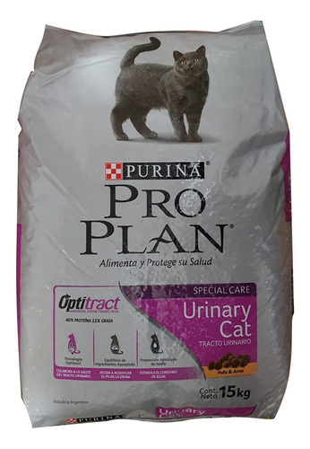 Imagen 3 de 8 de Alimento Gato Pro Plan Urinary Care 15kg + Envío Gratis