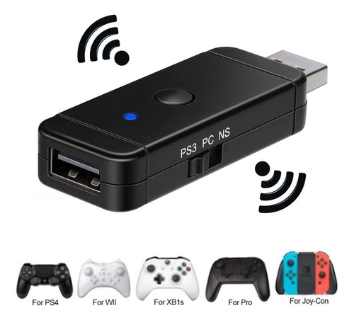 Adaptador De Mando Jzw-shop Inalambrico, Con Bluetooth