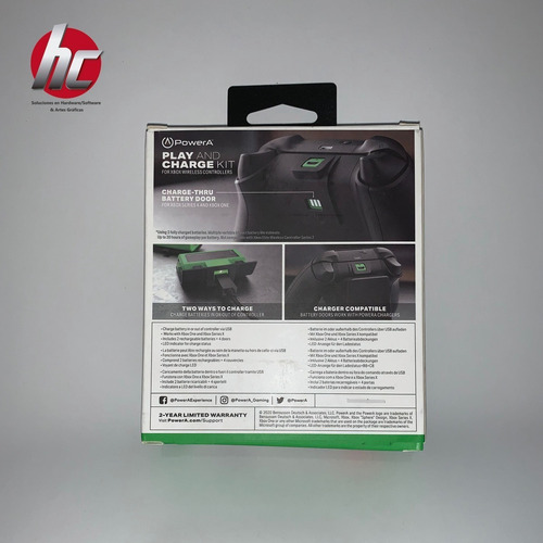 Carga Y Juega Con 2 Pilas Recargables Xbox One Y Series X (Usado)