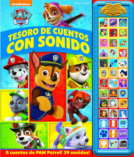 Libro Cuentos Paw Patrol Tesoros C/sonido Int 144010