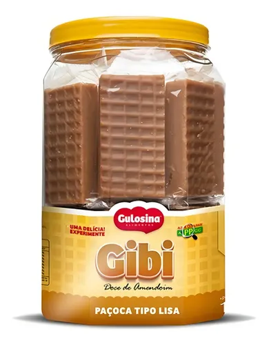 Doce Gibi Gulosina Doces amendoim 1.1 kg 20 u | MercadoLivre