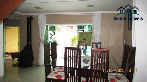 Imagem 29 de 30 de Sobrado Com 2 Dormitórios(02 Suítes)piscina,churrasqueira,lareiras,ar Cond.,02 Vagas À Venda, 100 M² Por R$ 465.000 - Cidade Industrial - Curitiba/pr - So0311