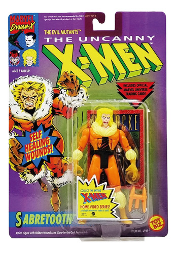 Toy Biz - 1992 - The Uncanny X-men - Sabretooth