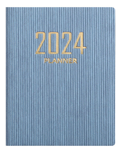 Cuaderno Portátil A5 Coil 2024 Con Horario Semanal Diario