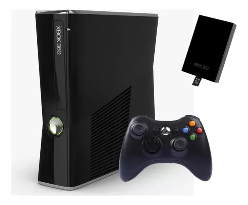 Xbox 360 Slim Desbloqueado Destravado Rgh/jtag 250gb + Jogos